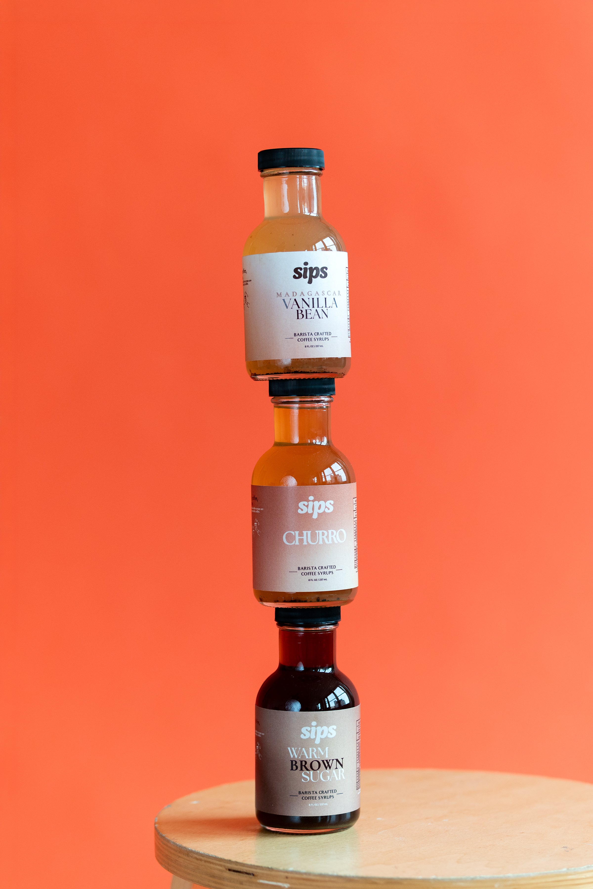 Sips Coffee Syrup Classics Trio